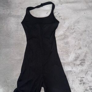 SHEIN Black Skinny Jumpsuit